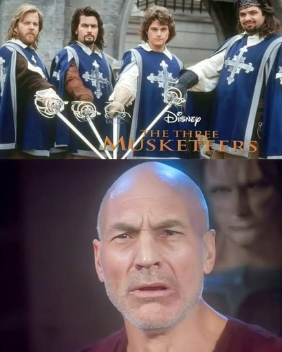 How many Musketeers?