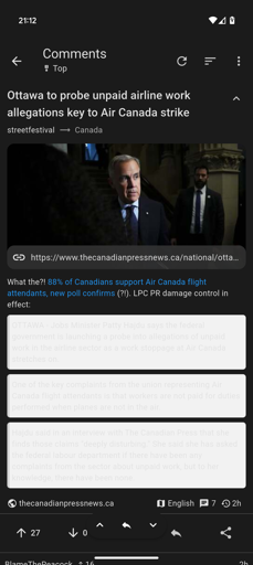 Screenshot of quoted text in post body, which is unreadable due to styling issues
